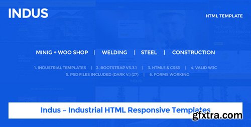 ThemeForest - Indus v1.0.5 - Industrial HTML Responsive Templates - 9589222