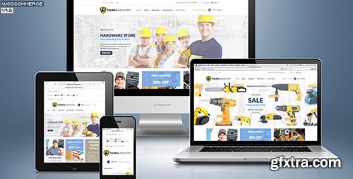 ThemeForest - 456 Industry v1.3.5 - Repair Tools Shop Construction Building Renovation WP Theme - 6147589