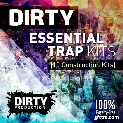Dirty Production Dirty Essential Trap Kits WAV MiDi-AUDIOSTRiKE