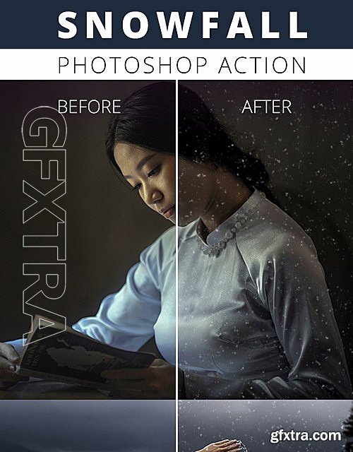 GraphicRiver - Snow - Photoshop Action 13283070