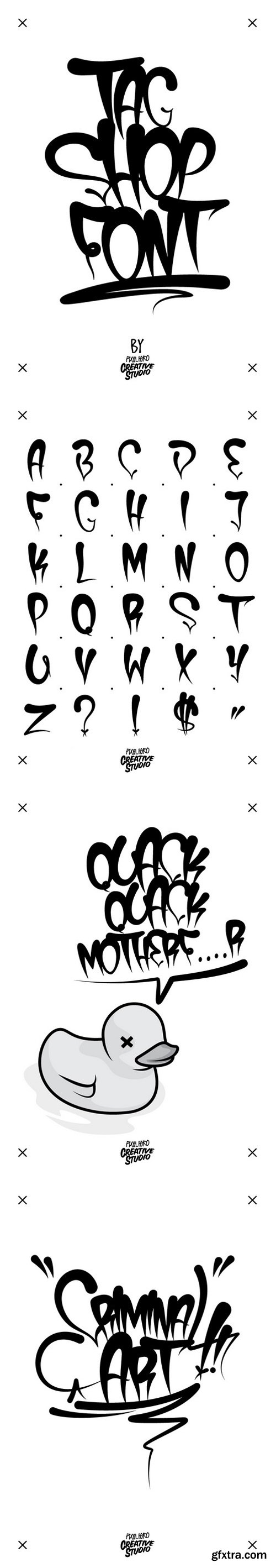 TaggShop Typeface