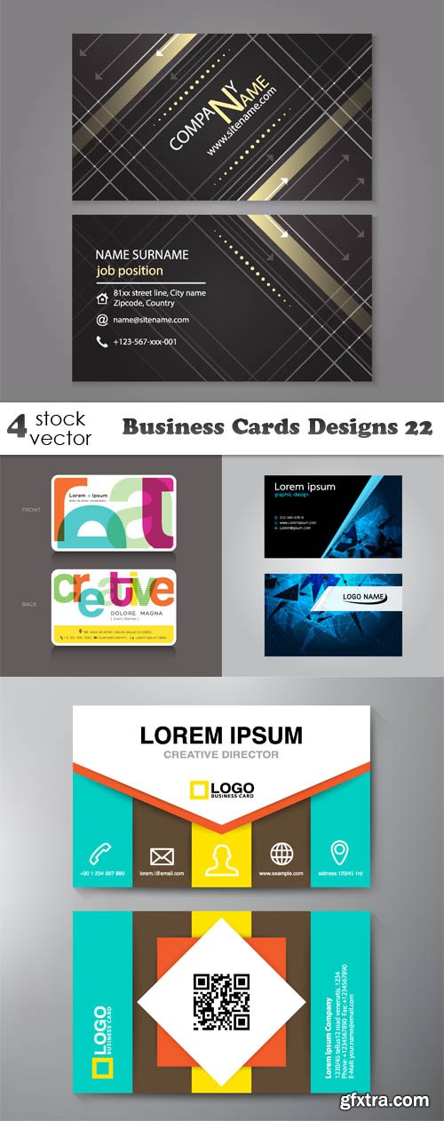 Vectors - Business Cards Designs 22
