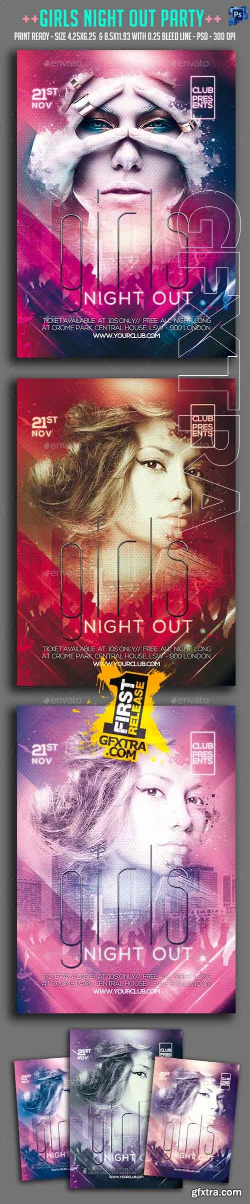 Girls Night Out Party Flyer 13220670