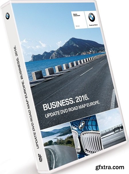 BMW Navigation DVD Road Map Europe BUSINESS 2016 DVD9 MULTiLANGUAGE-NAViGON