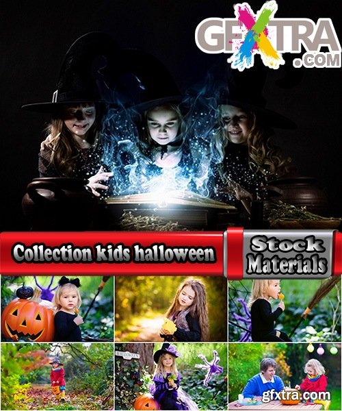 Collection kids halloween pumpkin magic festive costume 25 HQ Jpeg
