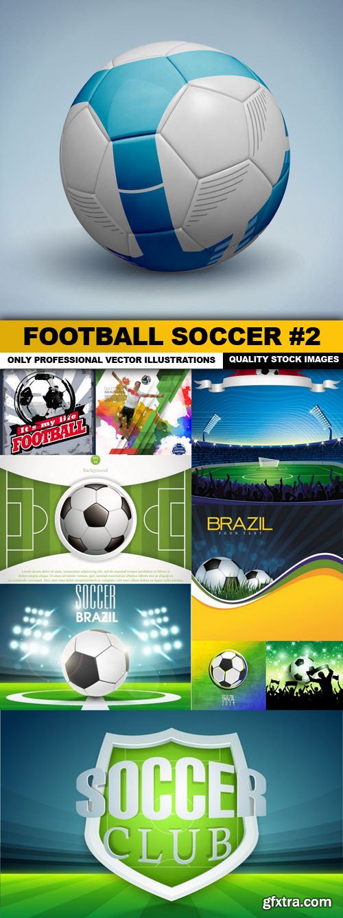 Football Soccer #2 - 10 Vector