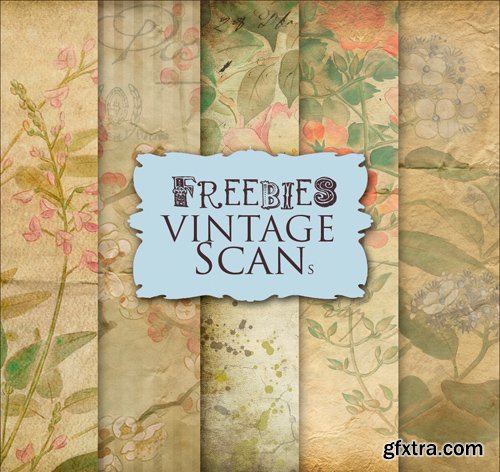 Paper Background Textures in Vintage Style, part 5
