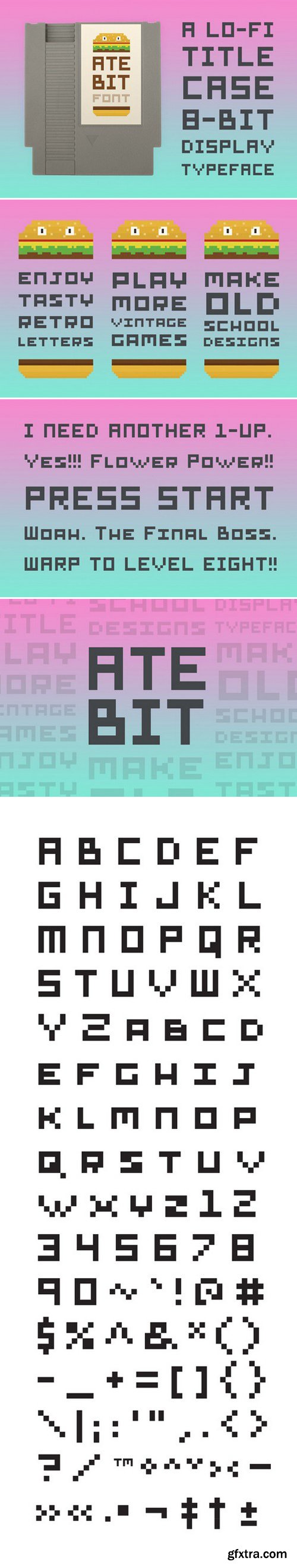 CM - Ate Bit Font 403005
