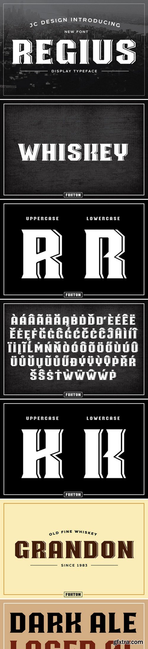 CM - Regius Typeface 402669