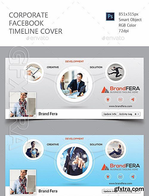 GraphicRiver - Corporate Facebook Timeline Cover 13279270
