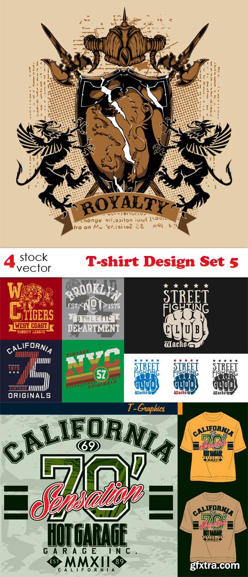 Vectors - T-shirt Design Set 5