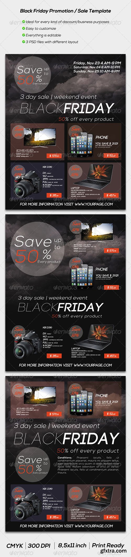GraphicRiver - Black Friday Promotion / Sale Flyer Template
