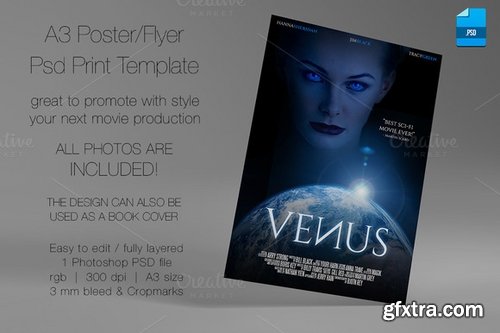 CM - A3 - Movie Poster Print Template 4 406765