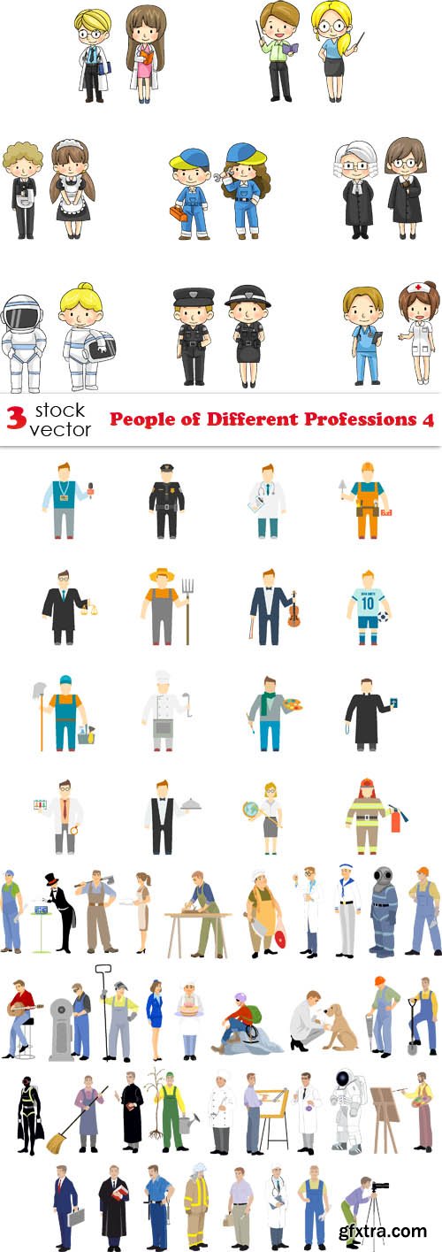 Vectors - People of Different Professions 4