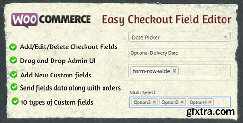 CodeCanyon - Woocommerce Easy Checkout Field Editor v1.1 - 9799777