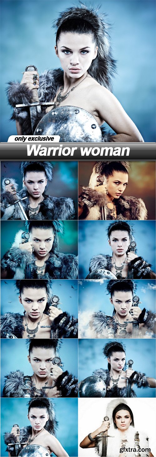 Warrior woman - 10 UHQ JPEG