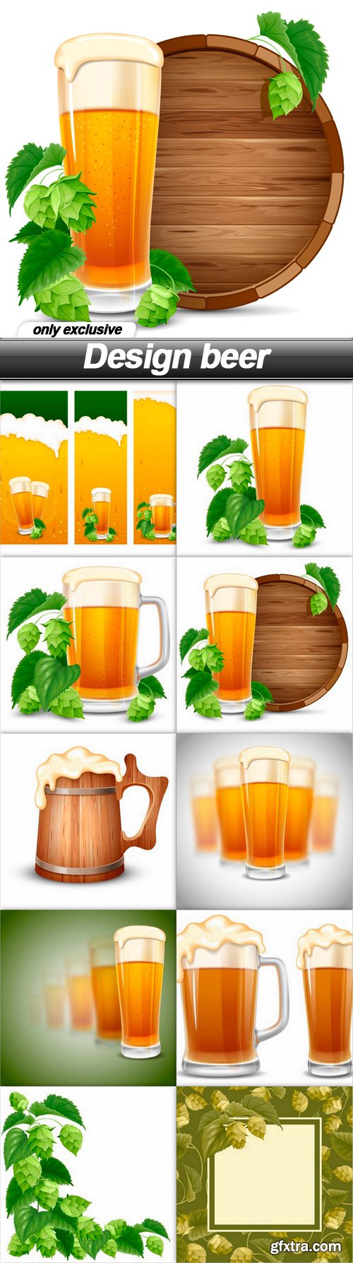 Design beer - 10 EPS