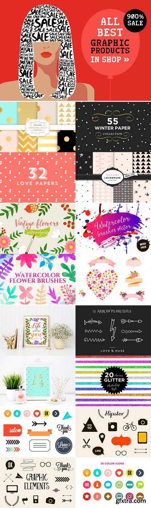 CreativeMarket - Best Graphic Products 407810