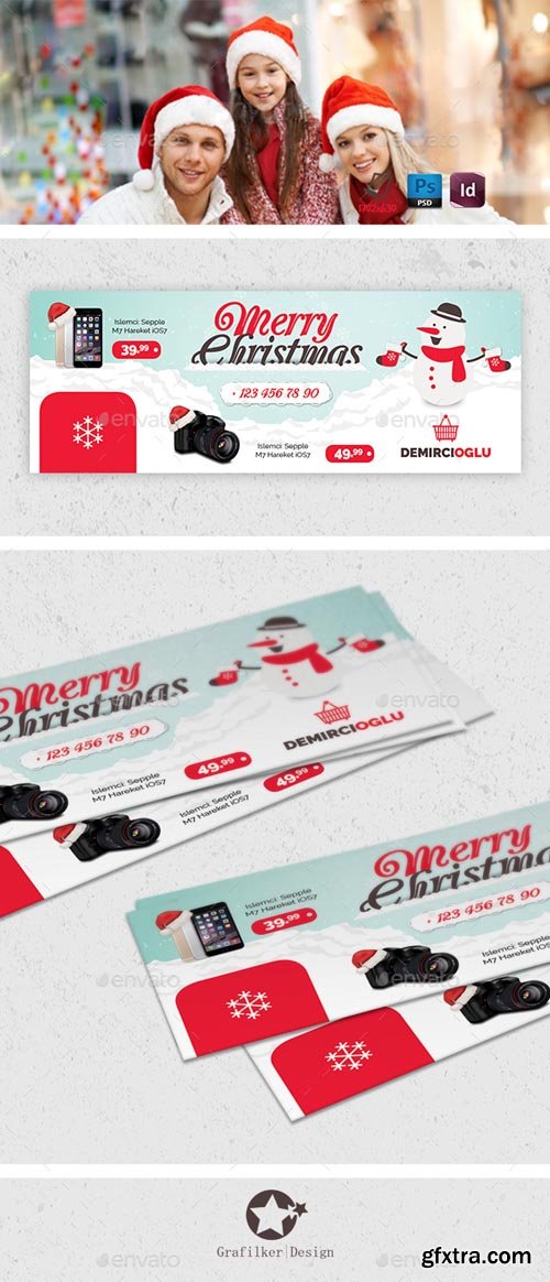 Christmas Product Cover Templates 13342946
