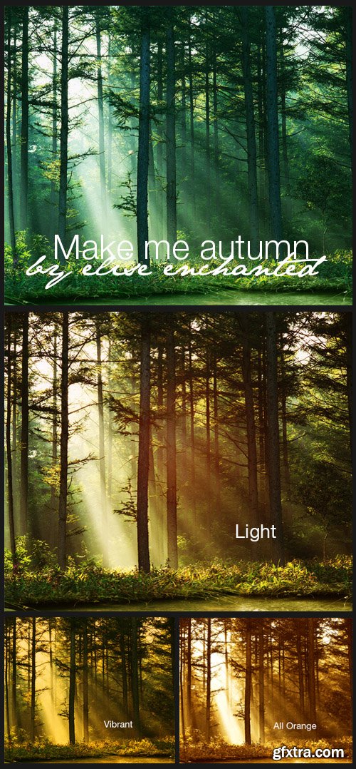 Photoshop Actions - Autumn Effect