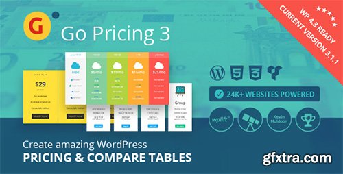 CodeCanyon - Go Pricing v3.1.1 - WordPress Responsive Pricing Tables - 3725820