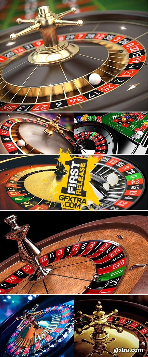 Stock Image High contrast image of casino roulette