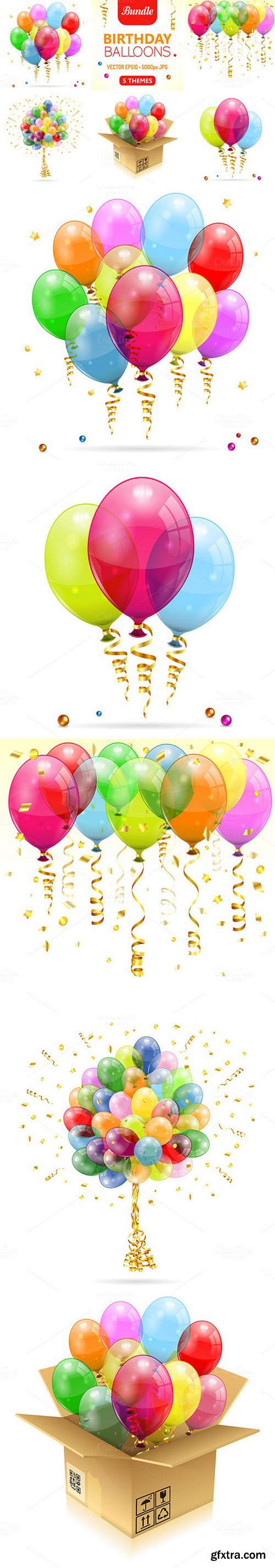 CM - Birthday Balloons 412172