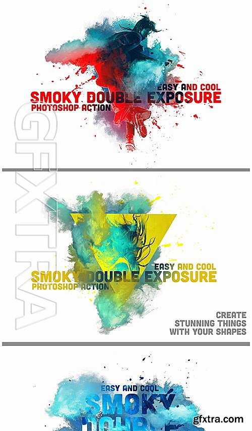 GraphicRiver - Smoky Double Exposure 13346220