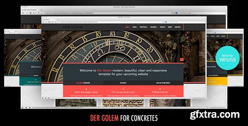 ThemeForest - Der Golem v1.0 - Multipurpose Theme For Concrete5 - 4778867
