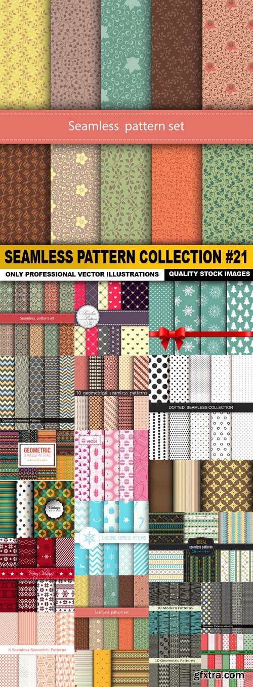 Seamless Pattern Collection #21 - 20 Vector