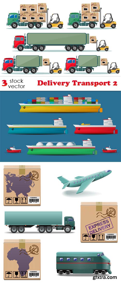 Vectors - Delivery Transport 2