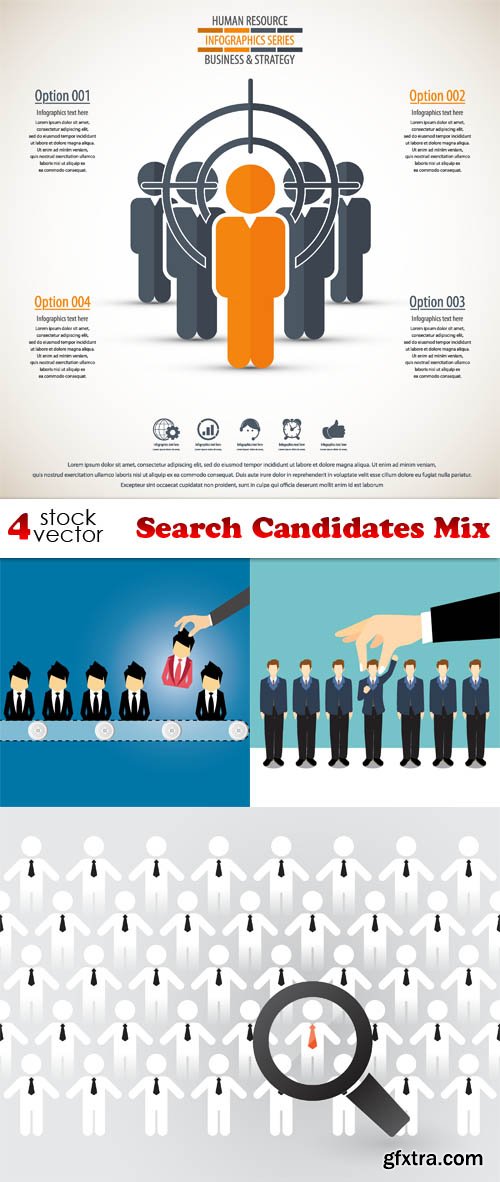 Vectors - Search Candidates Mix