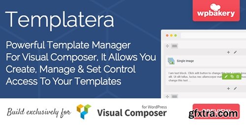 CodeCanyon - Templatera v1.1.5 - Template Manager for Visual Composer - 5195991