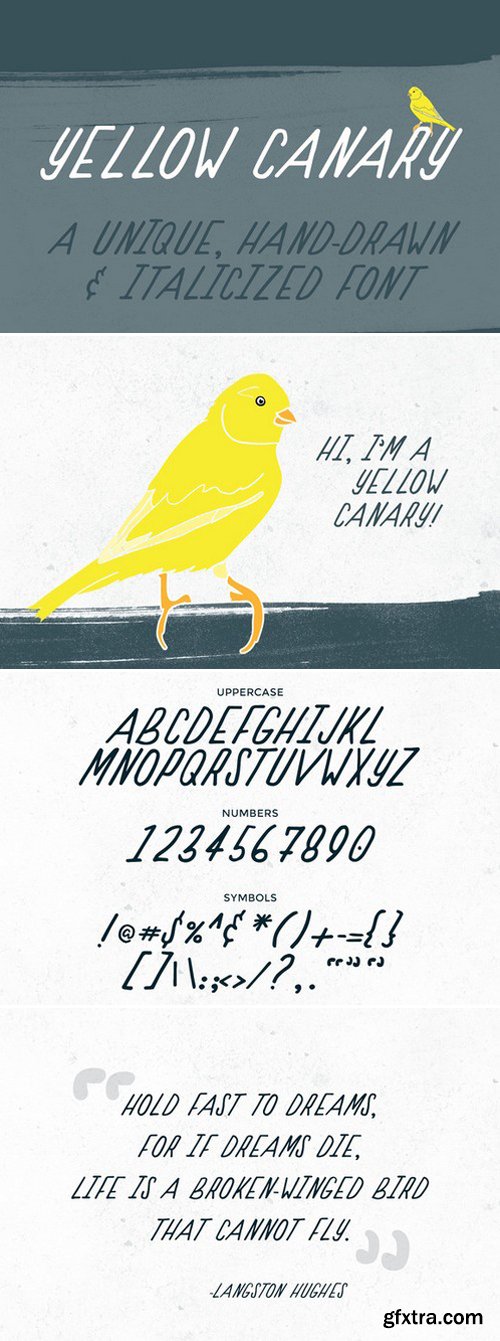 CM - Yellow Canary Font 419961