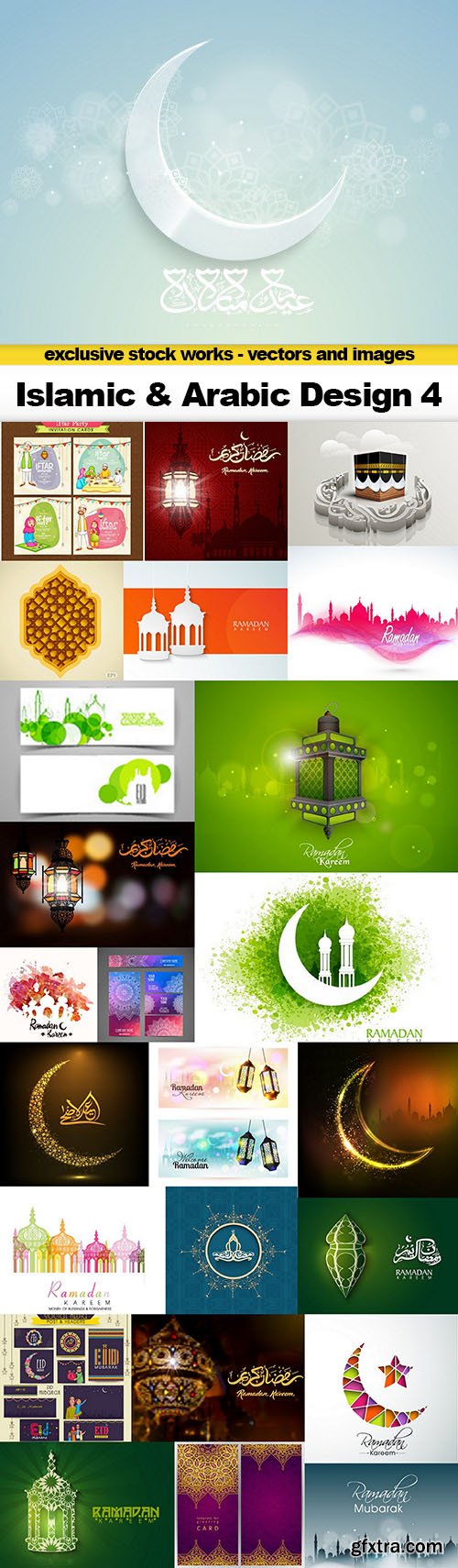 Islamic & Arabic Design 4 - 26x EPS