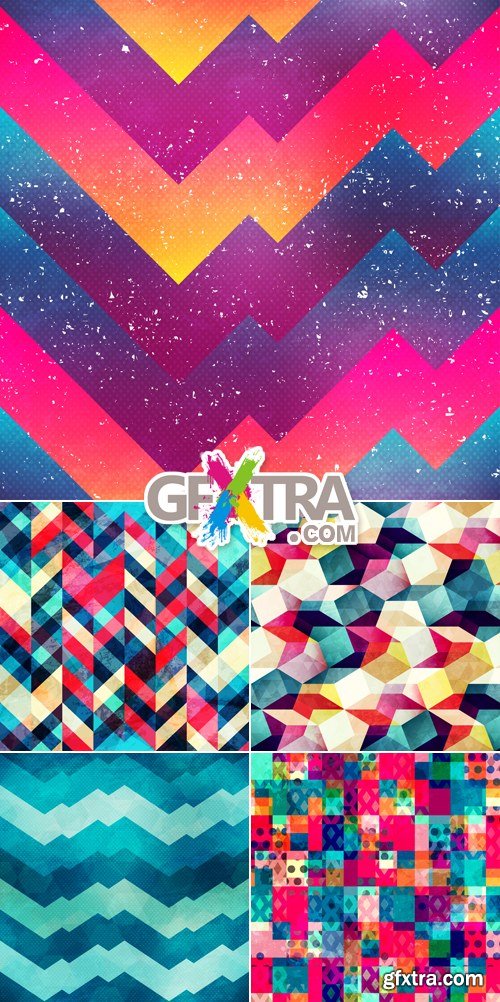 Retro Abstract Backgrounds Vector