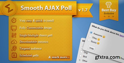CodeCanyon - Smooth Ajax Poll v1.7 - 214132
