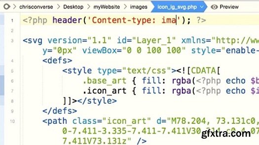 Design the Web: CSS-Controlled SVG with PHP