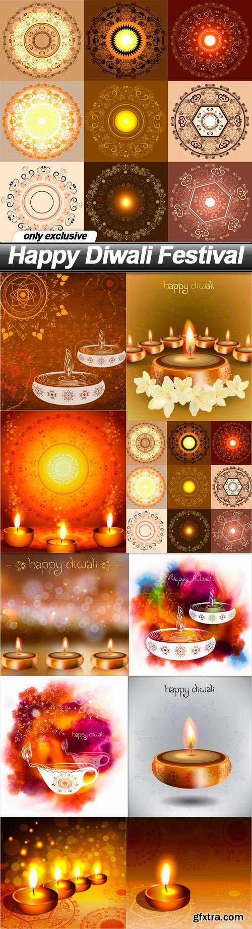 Happy Diwali Festival - 10 EPS