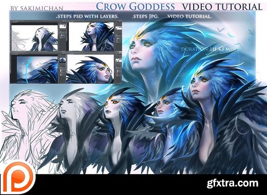 Gumroad - Crow Goddess Video Tutorial