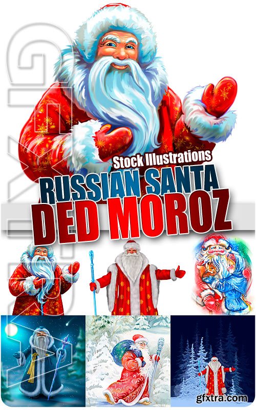Russian santa - UHQ Stock Photo