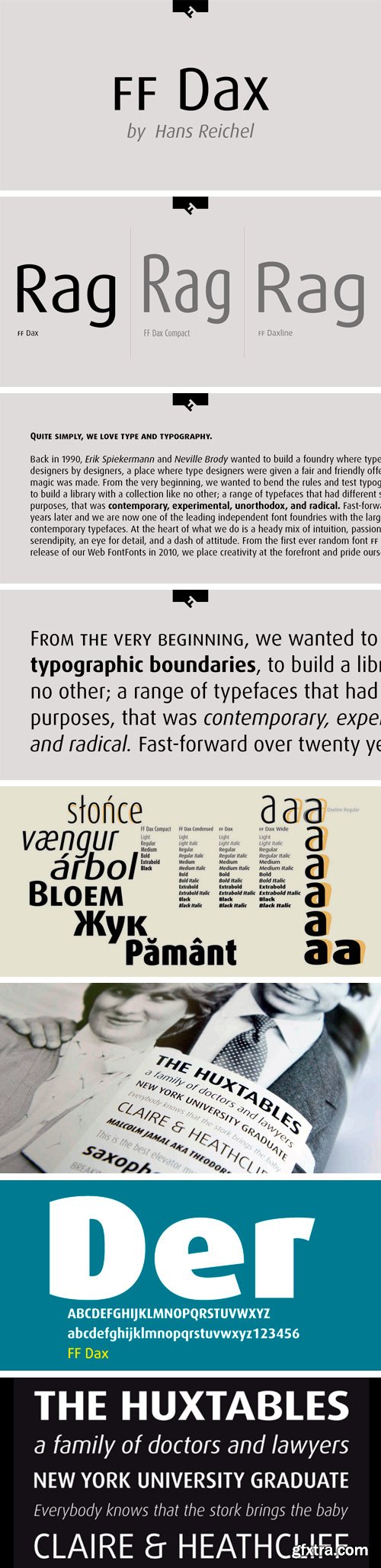 FF Dax Font Family