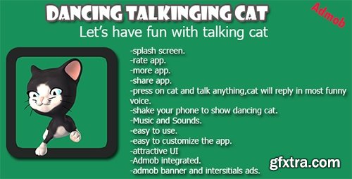 CodeCanyon - Talking Dancing Cat Android App v1.0 - 10106671