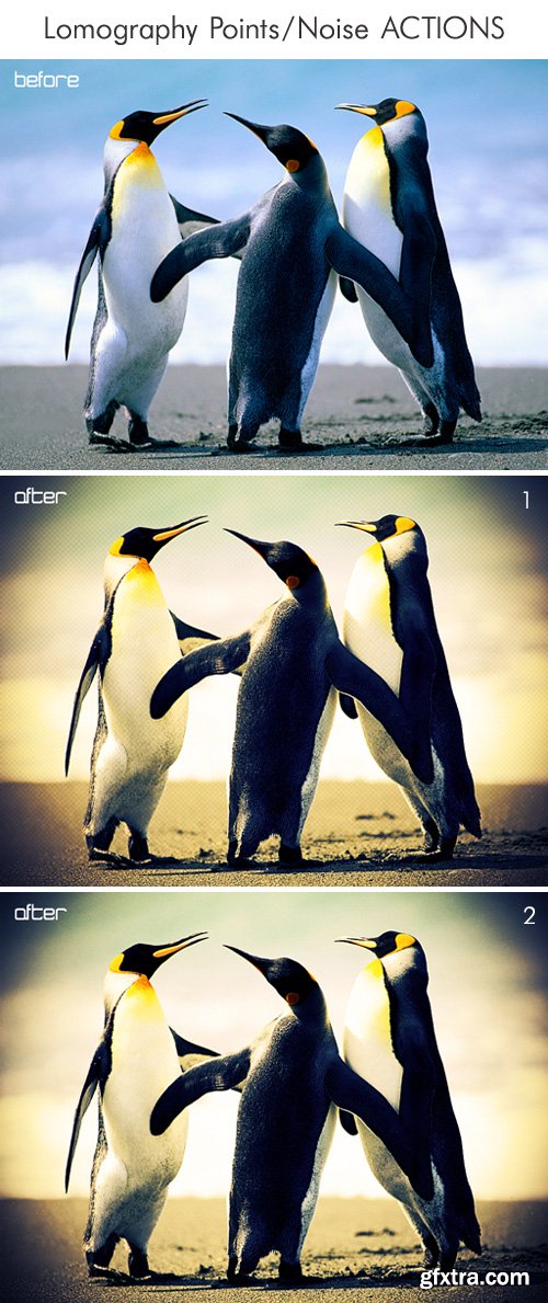 Photoshop Actions - Lomography Effect
