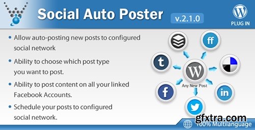 CodeCanyon - Social Auto Poster v2.1.0 - WordPress Plugin - 5754169