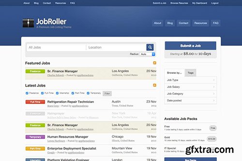 AppThemes - JobRoller v1.8.2 - WordPress Job Board Theme
