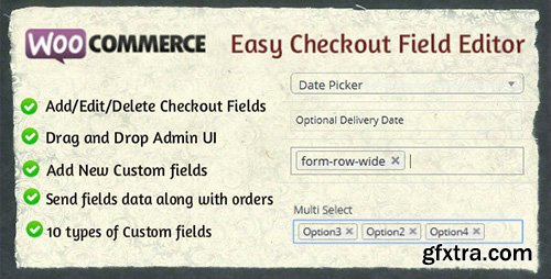 CodeCanyon - Woocommerce Easy Checkout Field Editor v1.2 - 9799777