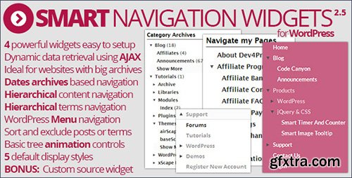 CodeCanyon - Smart Navigation Widgets v2.5.1 - 3702563