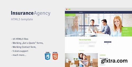ThemeForest - Insurance - HTML5 template for Insurance Agency (Update: 12 May 15) - 11291418