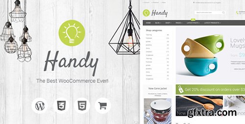 ThemeForest - Handy v2.2 - Handmade Shop WordPress WooCommerce Theme - 11048978